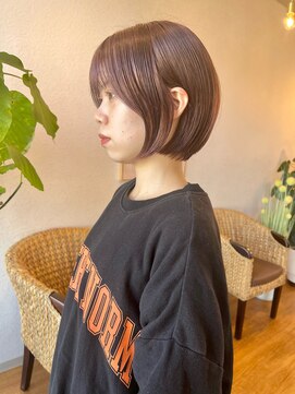 エン(en) ショート×ラベンダーアッシュ