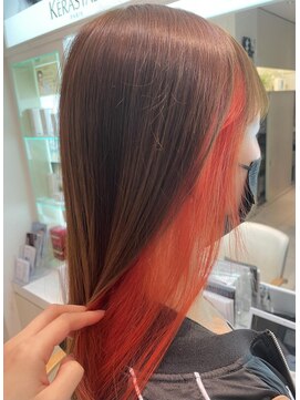 カペリベラ Capelli bella 枚方店 インナーカラー