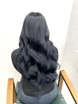 サニコス(THA NKS) #髪質改善#ブルーブラック#ロングヘア#艶髪