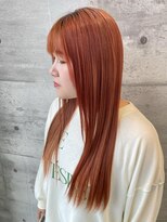 サラビューティーサイト 志免店(SARA Beauty Sight)&nbsp;20代オレンジカラーロング☆山之内