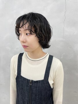 エンドリンク(endlink) マッシュボブウルフ×パーマ