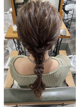 ヘアセットアンドメイク マカロン 博多駅店(Hairset&Make Macaron) あみ下ろし