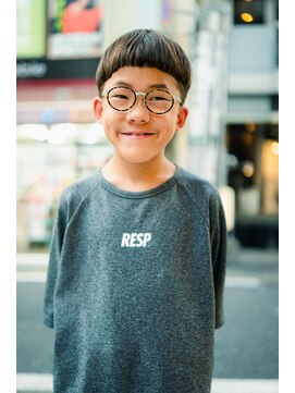 ボンド 三軒茶屋(Bond) キッズカット×オン眉男子【三軒茶屋 メンズカット】