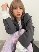 ルシュカイチマルニ(Rasca102)&nbsp;外ハネ　ミルクティーカラー☆