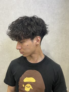 グラベント(Gravent) 前下がり波巻きマッシュ