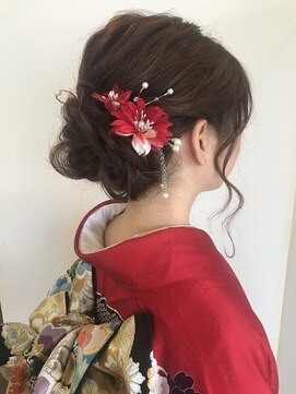 ボタニウムドットハイクバイアールサロン(BOTANIUM.Hk by Rr SALON) 【BOTANIUM.Hk by RrSALON】成人式アップスタイル