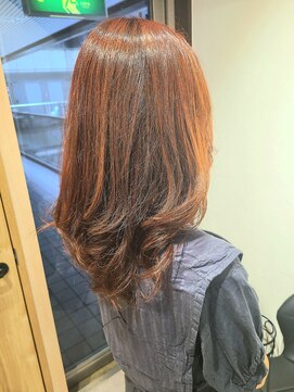 スパークル センター南(Sparkle) ピンクグレージュ×デジタルパーマ