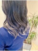 20代30代大人可愛い髪質改善小顔艶感ミルクティーグレーベージュ