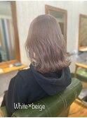 ホワイトベージュ