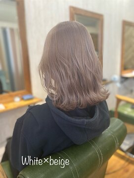 メルドゥ(Mel deux) ホワイトベージュ