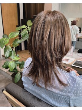 ローリーポーリークラウン(Roly Poly Clown) ウルフ×くすみベージュ/こえだ