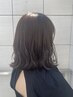 【2・3・4回目限定】カット＋透明感ケアトリートメントカラー→￥17,500