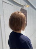 ブリーチ毛に髪質改善ストレート
