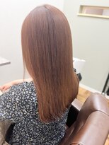 ムクヘアー(muk hair)&nbsp;髪質改善カラー×ナチュラルオレンジブラウン