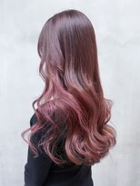 シオン(shion) ロング顔周りレイヤー韓国ヘアくびれヘア_ba542311