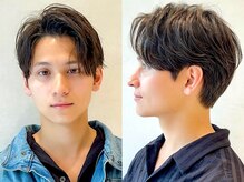 ヨリ トウキョウ(yori Tokyo)の雰囲気（ニュアンスパーマ/センターパート/刈り上げ/men's/原宿/表参道）