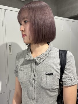 スウィープ(sweep) ハイトーンボブ/ラベンダーグレージュ/ケアブリーチ