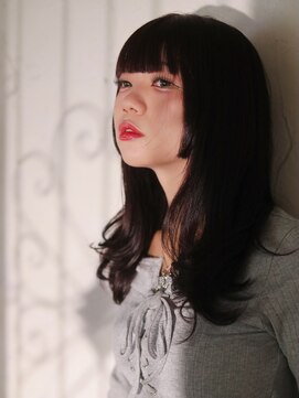 ベレッタ 枚方店(veretta.) 抜け暗髪/顔周りリバースレイヤー/ニュアンスウェーブ/徹底補修