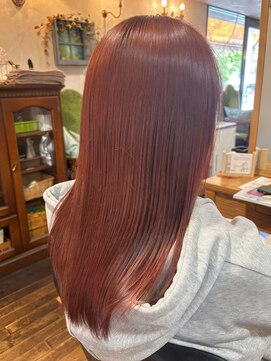 アメリシュシュ 柏(ameri chouchou) 【ameri chouchou 柏】深みのあるブリーチなし暖色系カラー♪