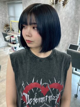 ジュノヘアージャパン 表参道(JUNO HAIR JAPAN) 黒髪/クラゲヘアー/オリーブグレー/小顔/ココアベージュ/渋谷