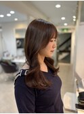 【恵比寿LIBRE】韓国風くびれロング×柔らかミルクティー