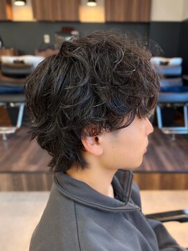 シーフ 千葉(Cyf) シャドウパーマ/マッシュウルフ/千葉駅/メンズカット/関祐翔