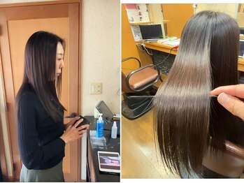 シンラヘアー(SINRAhair)の写真/話題の長門政和さんプロデュース[METEOストレート][メテオカラー][メテオアルカリ酸熱トリートメント]導入!