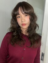 ヘン(hen)&nbsp;【心斎橋hen】柔らかいブラウンのウェーブヘア