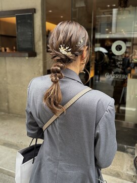 エヴリンアンドペイジ(Evelyn&paige) 編みおろし/ヘアセット【神戸/元町】