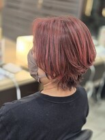 キャパ 秦野(CAPA)&nbsp;白髪ぼかしハイライト ピンク