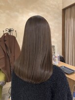 ビュートリアム265(BEAUTRIUM 265) ● シルキーブラウンストレート/艶感ストレート
