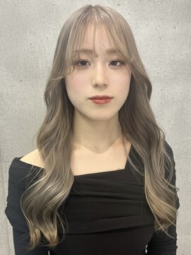 マーブル 町田(marble) ハイトーン×グレージュ/レイヤーカット/オージュア/前髪