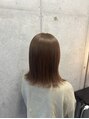 ジーナ 新宿(Zina) オリーブブラウン/透明感カラー/艶髪/オリーブカラー/赤み消し