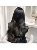 韓国風レイヤーカット_顔周りカット調布前髪カット