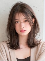 ケイバイミシェリー(kei by misherry)&nbsp;全席完全個室サロンレイヤーカットミントハニーブラウン髪質改善
