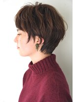 ユノ(juno)&nbsp;【juno】外国人くせ毛風パーマ☆ナチュラルマッシュショート