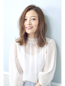 ノアエクレ 銀座(noah ecle) 【noah parfait銀座】大人可愛い☆ゆるクシャミディアム