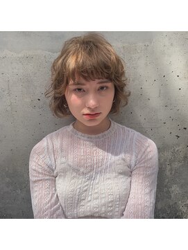 ヴェイン 渋谷(vain) 【vain#A】ベージュカラーのクラシカルパーマ