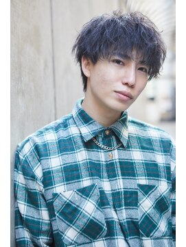 メンズサロンドットリアン(dot. lien) 【men’s salon dot. Tokyo】癖毛風パーマ×無造作バング
