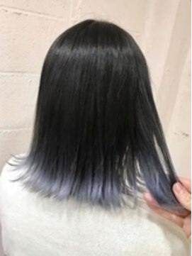 エーアイ 那覇国際通り(Ai) 外ハネボブ裾カラー