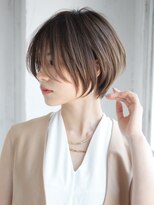美シルエット×立体感×上質大人ショートボブ【担当BISA】