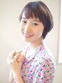 ブロンマ ヘアデザインアンドケア(blomma hair design&care) マッシュめなショートステップボーンカット/小顔カット/ヘナ