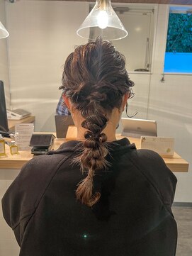 ミルヘアデザイン(mil hair design) 編みおろし