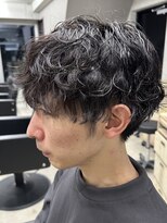 フイ 代々木(Hui) ハイトーンカラー/マッシュパーマ/アースカラー/men's/