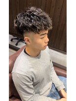 セカンドプレイス(2nd place)&nbsp;フェードパーマ