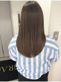 [サラツヤロングヘア]髪質改善シルキーストレート