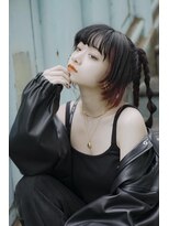 ジゼル(gisele)&nbsp;(らいと)インナーカラーレッド