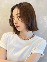 トルネード(TORNADO) 韓国風切りっぱなしボブ 似合わせカット 小顔カット M0818