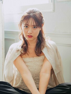 ヘアアンドリラクゼーション シャッセ(Hair&Relaxation SASE) ハーフアップアレンジ