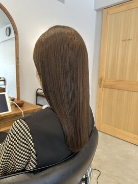 カノエ 下松店(canoe) 艶々アッシュベージュ